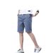 Premium Ice Silk Denim Shorts For Men - Breathable Summer Shorts, Loose Fit, Korean Style, Trendy & Comfortable Casual Wear_mkmklike.com
