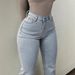High-Waisted Stretchy Flare Jeans For Women – Sexy Bootcut Denim Pants With Lifting Effect (Light Blue, Dark Blue, Black)_mkmklike.com