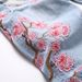 Men's Slightly Sexy Ripped Denim Jeans Street Style Plum Blossom Embroidered Non-Stretch Trousers European American Cross Border_mkmklike.com