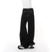 American High Street Style Jeans – Men’s Wide-Leg Loose Fit Denim Pants With Exposed Stitching (Black, S-XL)_mkmklike.com