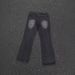 Vintage Black Washed Denim Flare Jeans – Retro 70s Inspired Clean Fit With Straight-Leg Opening (Unisex S-Xl)_mkmklike.com