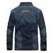 Northfold Clothing Spring Autumn Winter New Denim Top European American Turn-down Collar Plus Size Jacket Trendy Men's Coat_mkmklike.com