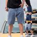 New Denim Shorts Men's Casual Loose Straight Five-point Medium Pants_mkmklike.com