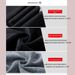 Women's Black High-waisted Slim-fit Fleece-lined Jeans, 2025 New Winter Thin Fleece Skinny Pencil Pants_mkmklike.com