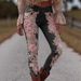 3d Digital Floral Print Jeans For Women – Stretch Straight Leg Pants, Trendy & Comfortable (S-5xl, Multiple Patterns)_mkmklike.com