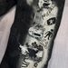 Men's Premium Stretch Jeans – Distressed Graffiti Print Slim Fit Denim Pants With Patchwork & Splatter Paint Design – Comfortable Cotton_mkmklike.com