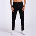 New Jeans Men's Trendy Black Slim-fitting High-waisted Denim Pants Men's_mkmklike.com
