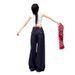 Plus Size Fashion Low Waist Classic Dark Blue Wide Leg Jeans For Women Autumn Hip Covering Loose Lazy Floor-Length_mkmklike.com