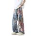 "Abandoned Studio Jeans – Oil Paint Splatter Denim For Midnight Gallery Raiders & Smuggled Canvas Rebels"_mkmklike.com