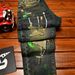 Men's Distressed Patchwork Jeans - Spray Paint Slim Fit Stretch Denim Pants (28-38, 2 Styles)_mkmklike.com