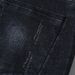 Men's Stretch Denim Jeans - Slim Straight Fit Black Pants With Artistic Washes, Comfortable Cotton Blend For Casual & Streetwear (S-2xl)_mkmklike.com