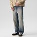 CLEANFIT Jeans Men's Harlan Loose Straight Youth Trendy Brand Long Harlan American Retro Double Craft New Zhiyi Clothes Decoration K11 Denim Ten Mile_mkmklike.com