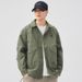 2026 Autumn Outdoor Work Men, Cotton Coat In Military Green, Loose Fit For Plus Size, Spring Season, Waterproof And_mkmklike.com