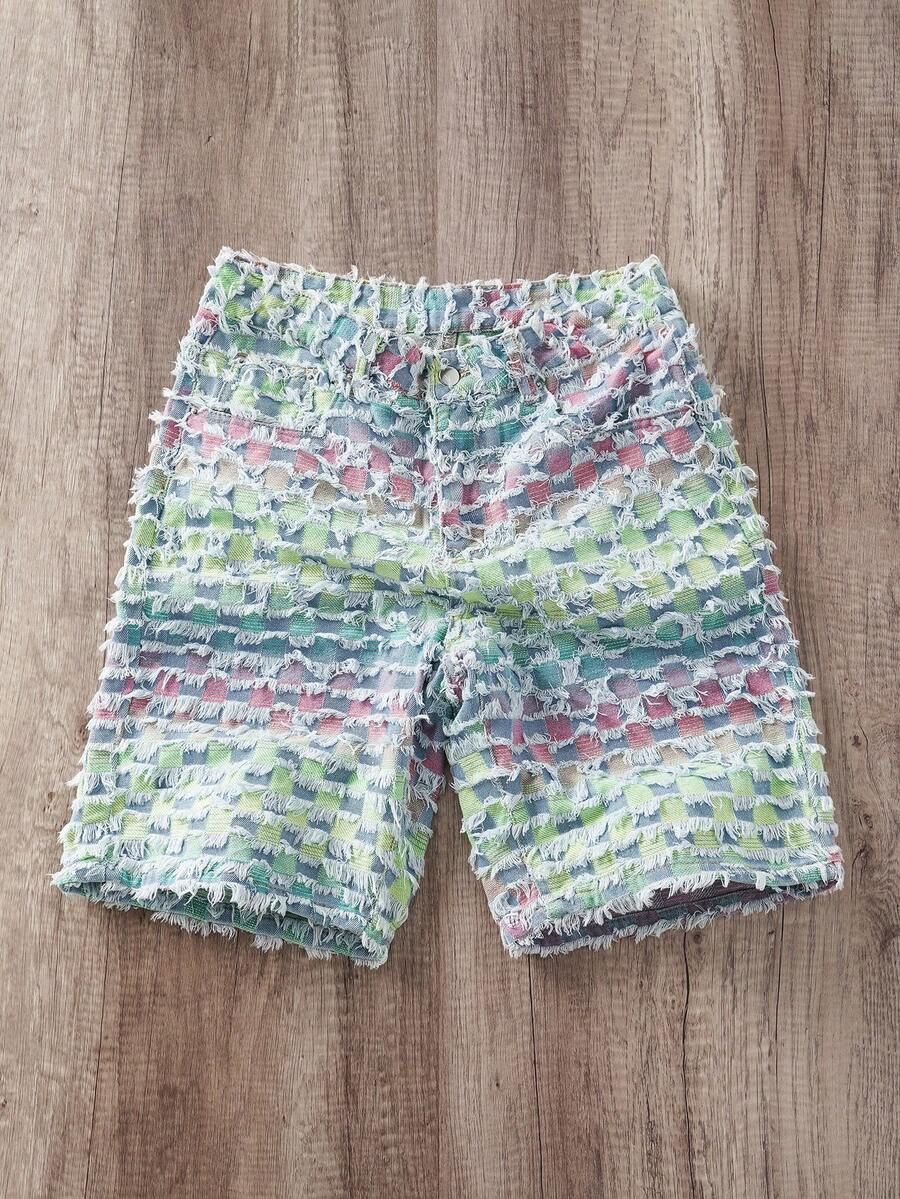 Men's Summer Camouflage Cargo Shorts Outdoor Functional Multi-Pocket Sports Version_mkmklike.com