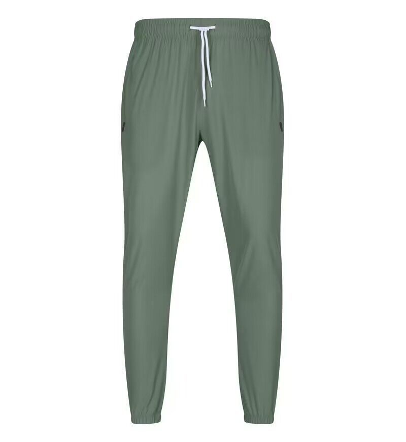 Men's Clothing Sports Trousers Thin Fitness Running Casual Pants Slim Elastic Quick-Drying Breathable Trousers_mkmklike.com