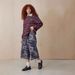 Women's Cargo Denim Capri Pants, Military Camo Print Straight Leg Cropped Jeans With Multiple Pockets, Retro American Style Casual Trousers_mkmklike.com
