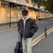 American Bomber Fligh Coon Coa Men's Auumn Winer High Sree Cleanfi Trendy Brand Turn-down Collar Baseball_mkmklike.com