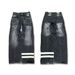 Vintage Washed Distressed Jeans – Straight-Leg Streetwear Denim Pants With Artistic Rips & Paint Splatter (S-XL)_mkmklike.com