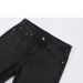 Men's American Streetwear Vintage Washed Black Relaxed-Fit Jeans – Distressed Straight-Leg Denim Pants For Fall & Winter_mkmklike.com