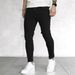 Men's Slim Fit Elastic Jeans European American Style New INS Design Standard Thickness Slight Stretch Machine Washable_mkmklike.com