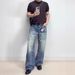 Vintage Washed Light Blue Straight-Leg Jeans For Men – Classic Clean Fit & Relaxed Wide-Leg Style_mkmklike.com