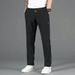 Ice Silk Pants Men's Trendy Loose Breathable Straight Pants Casual Stappy Pants Korean Style Slim-fit Straight-tube Sports Pants_mkmklike.com