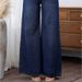 K New Women's Clothing Simple Casual Wide Leg Jeans Fashionable_mkmklike.com