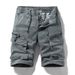 Men's Clothing Men's Summer New Zipper Multi Pocket Trendy Retro Workwear Shorts_mkmklike.com