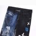 New 2025 Autumn Punk Ripped Letter Print Slim Fit Stretch Skinny Men's Jeans 3538_mkmklike.com