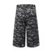 Men's Clothing Fashion Worn Holes Raw Edge Niche Design Camouflage Workwear Shorts Men's Trendy Functional Style Loose Pants_mkmklike.com