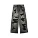Men's Distressed Loose-Fit Jeans – Ripped Wide Leg Denim Pants (XS-XL)Men's Clothing_mkmklike.com