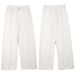 Xxbro # 2025 Summer New Minimalist Coffee Jeans Men's Trendy Versatile Loose Straight Wide Leg Pants_mkmklike.com