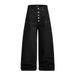 American High Street Loose Wide-Leg Jeans Men's Trendy Brand Versatile Dad Button Front Casual Straight Long Pants_mkmklike.com