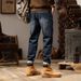 Autumn And Winter New Retro Jeans Men's Kaji American Badge Thick Fat Plus Size Denim Trousers Men's Trend_mkmklike.com