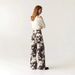 Retro Cow Pattern Washed Jeans European American Style Loose Straight Pants for Men And Women Vintage Old Fashioned_mkmklike.com