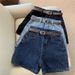Women's Clothing Denim Shorts For Women Summer New Style Trend Ins Internet Celebrity High Waist Simple Slim Loose Wide Leg All Match A Line Hot Pants_mkmklike.com