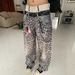 Men’s Retro Straight-Leg Jeans – High-Waisted Cotton Denim Pants With Leopard Print & Distressed Wash (M-3XL, Streetwear Essential)_mkmklike.com