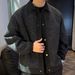 Autumn Men's Hot-Selling Patchwork Lapel Jacket Trendy Handsome Coat Fashionable Versatile Elegant High-Quality_mkmklike.com