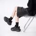 Men's Clothing Ripped Denim Shorts Washed High Street Vibe Loose Casual Shorts_mkmklike.com