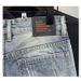 Men's Trendy Ripped Denim Shorts Slim Fit Five Point Length Distressed Shabby Style For Cool Rebellious Look Online Popular_mkmklike.com