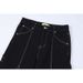 Men's Retro Star Collection Open Stitch Straight Jeans High Street Fashion Loose Casual Washed Trousers Trendy Wide Leg_mkmklike.com