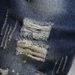 Men's Clothing Summer Trendy Ink Splashed Denim Shorts Men's Shorts Straight Loose Ripped Pants Fashion Casual Youth Breeches_mkmklike.com