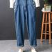 Pure American Retro Workwear Denim Overalls Trendy Brand Straight Loose Jumpsuit Men's Youth Striped Suspender Pants_mkmklike.com