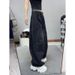 Women's plus Size Straight Leg Jeans American Style Curved Blade Loose Fit Slimming Wide Leg Pants for Pear Shaped Figure_mkmklike.com