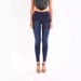 Women's Washed Denim Jeans With Four-Way Stretch Butt-Lifting Effect 50-100kg High-Waisted European And Versatile Casual_mkmklike.com