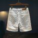 Men's Clothing Denim Shorts Men's Summer Thin Breathable Straight Pants Versatile Washed Casual Shorts_mkmklike.com