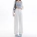 2025 Summer Trend Light Color Straight Jeans For Women Loose Fit Tall Extended Wide Leg Floor-Length Pants_mkmklike.com