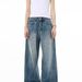 Men's Clothing Vintage American Style High Street Loose Fit Straight Leg Jeans - Long Casual Denim Pants With Mid Waist & Slight Stretch_mkmklike.com