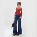 American-style Versatile Low-waist Flared Pants, 2025 Autumn Wo's New Fleece-lined Slim-fit Micro-flared Jeans For_mkmklike.com