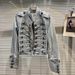 Summer New Women's Classic Metal Ribbed Buckle Design Shoulder Strap Washed Denim Top Short Jacket Court Style_mkmklike.com